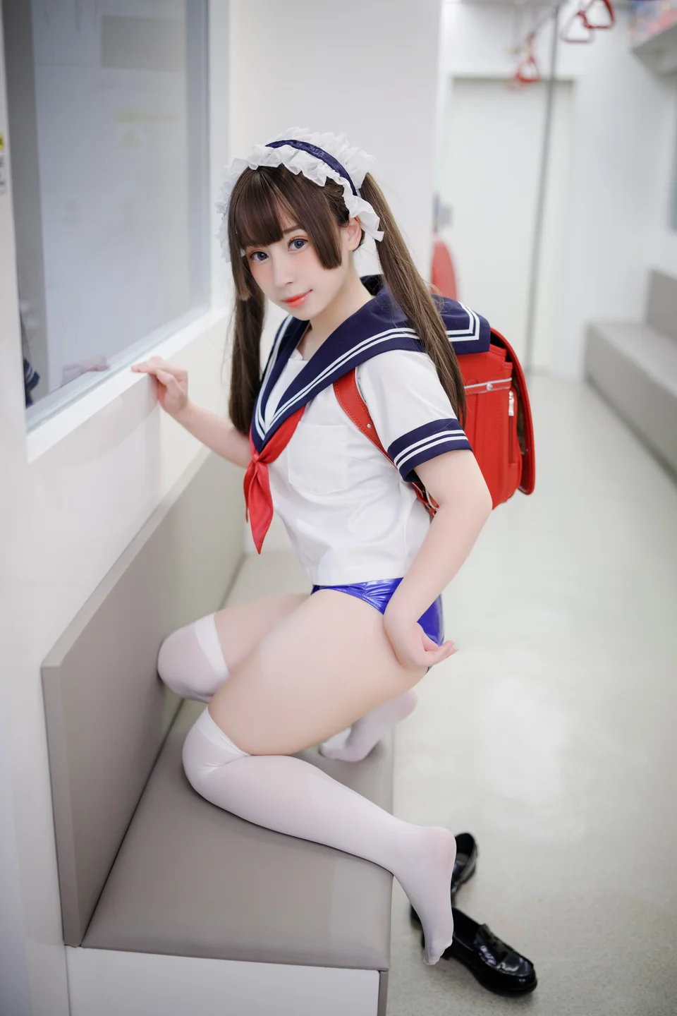 胡桃猫 - No.033 电车痴女 [152P-2GB] tg@simisebaisi 【丝足阁】015.webp